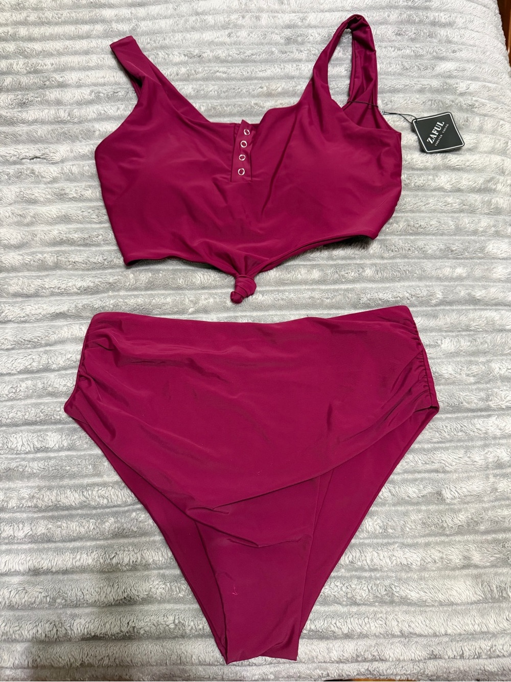 ZAFUL High-Waist Bikini Set